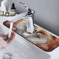 thumbnail image 7 of Sikiie Romantic Flower Fox Splash Guard for Sink Faucet-1 PC Super Absorbent Fast Drying Mat Sink Gadgets-Splash Guard for Kitchen, Sink Mat, 7 of 7