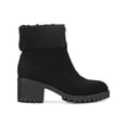 thumbnail image 2 of Style & Co. Womens Biancaa Faux Suede Lug Sole Booties, 2 of 5
