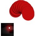 thumbnail image 1 of EcoNesxp Autocollants de Véhicule Pièces pour Animaux avec Autocollants Réfléchissants pour Voiture SUV pour Camions Voitures RV Rouges, 1 of 5