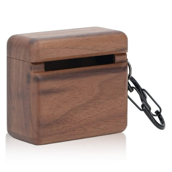 Wooden Protective Carrying Case for Bowers Wilkins Pi7S2 Earbuds