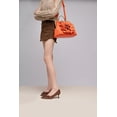 thumbnail image 7 of Ruiatoo Handbag for Women Flower Fashion Satchel Tote PU Leather Evening Shoulder Bags with Strap for Party Orange, 7 of 7