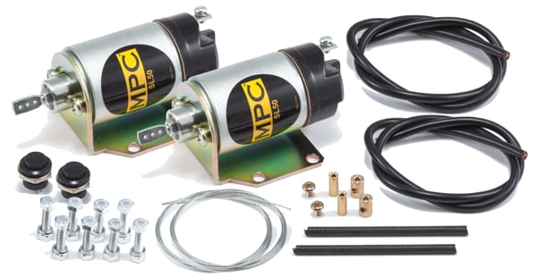 2 Door 60lb Shaved Handle Popper Kit With Emergency Release Cable
