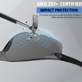 thumbnail image 4 of Gafas de seguridad AOOFFIV, lentes transparentes ANSI Z87.1, paquete de 50, 4 of 8