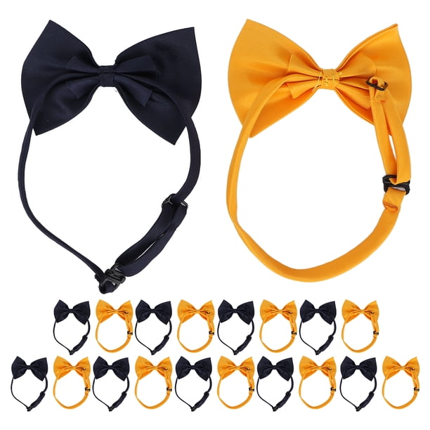 Lazo Para El Cuello Del Animal Doméstico, Previene La Decoloración Del Reemplazo De La Pajarita Del Perro Con Hebilla De Plástico Para Mascotas Pequeñas Para Perros ANGGREK Pet Neck Bow