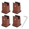 thumbnail image 2 of Couch Risersfor Furniture Leg,4pcs Adjustable Furniture Risers Furniture Riser Adjustable Bed Risers Exceptional Value, 2 of 14