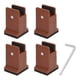thumbnail image 1 of Elevadores de muebles NikouMX 4 piezas ajustables, 1 of 8