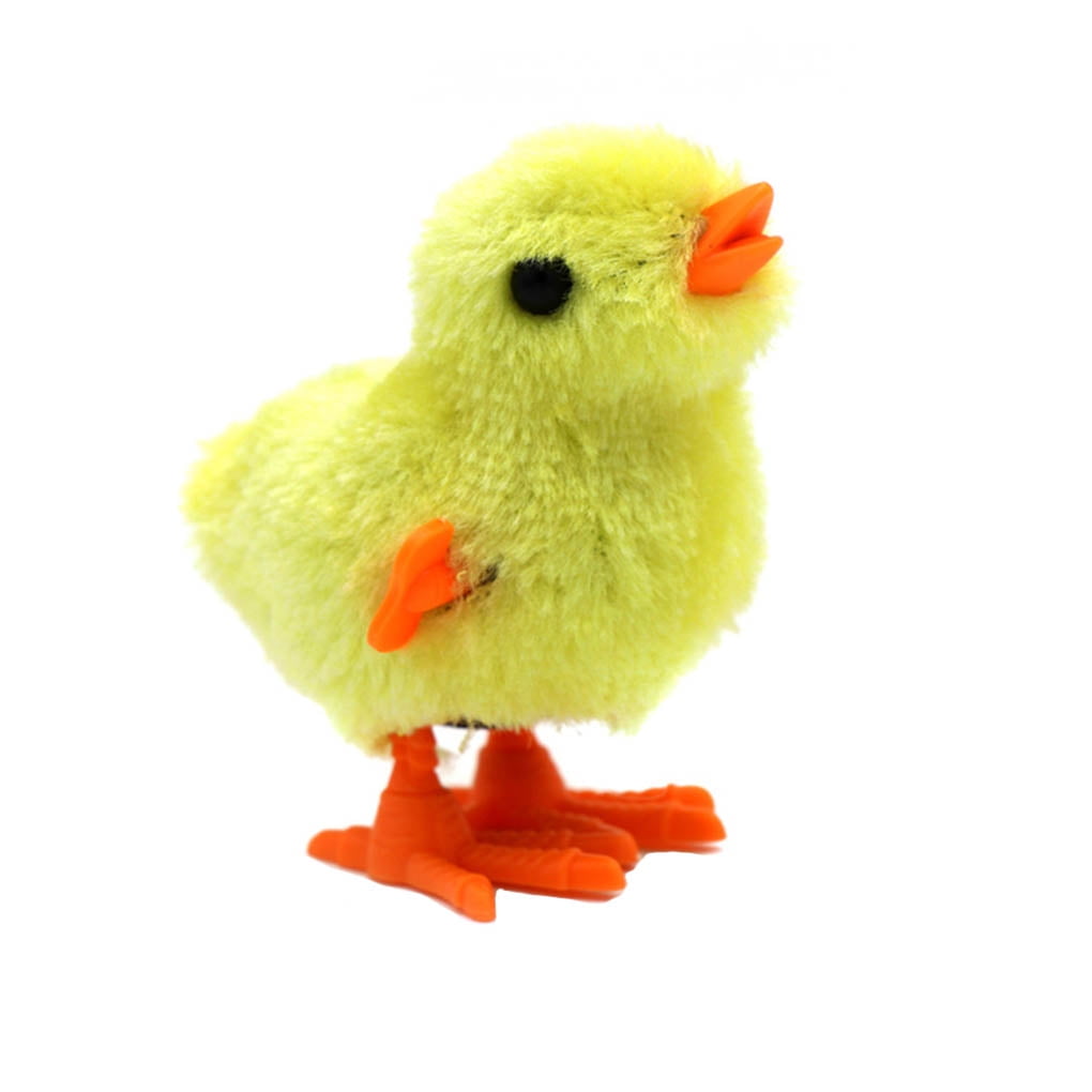 Funny Wind-up Hopping Jumping Chicken Clockwork Walking Toys Kids Children Gift 