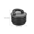thumbnail image 2 of SEWCHICS 8Pcs Universal Kayak Scupper Plugs Rubber Drain Hole Stoppers with Handle for Boat Use, 2 of 7