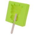 thumbnail image 4 of Moldes de paletas de silicona silicona de grado alimenticio seguro Fácil de desmoldar Moldes de paletas con palitos para pasteles para dulces para helados para niños ANGGREK Otros, 4 of 8