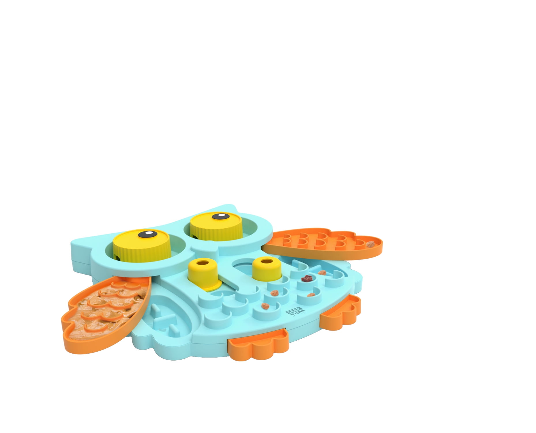 EYS GiGwi Owl Puzzle Feeder Toy – Interactive Dog & Cat Treat Dispenser with Non-Slip Design for Mental Stimulation and IQ Training