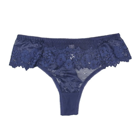 

Women s Silky Skin Low Rise Panty，Women s Casual Comfort Seamless Ladies V-Shape Thong Pack of 5