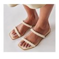 thumbnail image 2 of DOLCE VITA Sandale Plate pour Femmes IVEE, Perles de Vanille, 6, 2 of 3