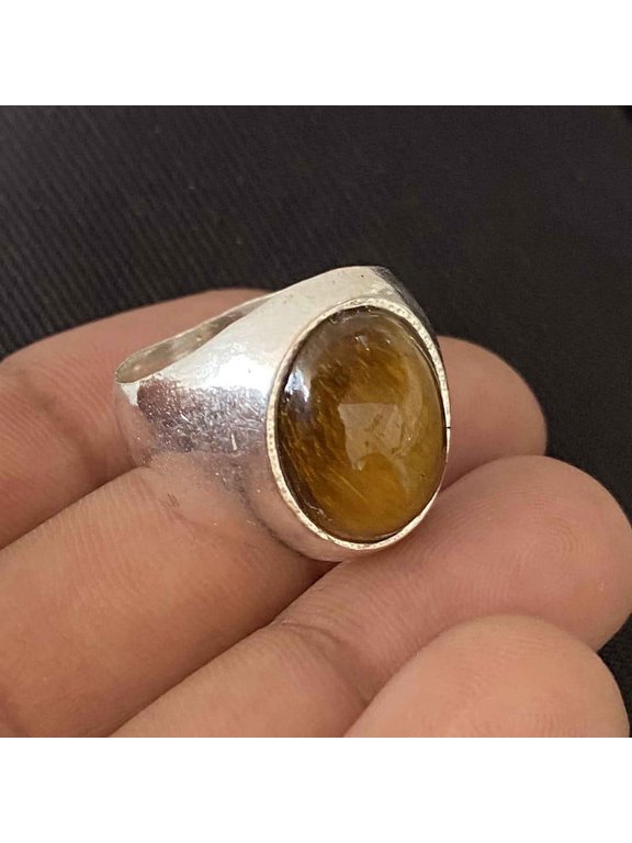Tiger eye Gemstone Ring