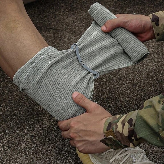 6" Emergency Compression Bandage Wound Trauma Dressing 2ct.