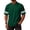Dark Green_011, variant on Football Jerseys for Men Replica Plain Workout Sport Game Shirts Casual Outwear White 2XL
