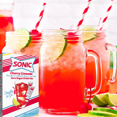 thumbnail image 3 of Sonic Singles To Go Powdered Drink Mix, 2 Ocean Water 2 Cherry Limeade and 2 Strawberry Limeade Flavored Water Enhancer Sugar-Free and Non-Carbonated Beverages 6 Boxes 6 Sticks each 36 Total Servings, 3 of 7