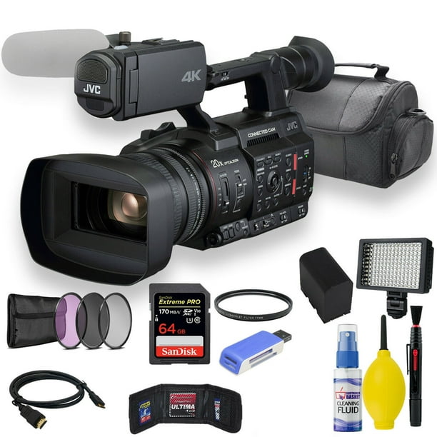 JVC GY-HC500U Handheld Connected Cam 1 4K Professional Camcorder ...