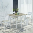 thumbnail image 2 of Costway 5 Piece Dining Set Table & 4 Chairs Wood Kitchen Dining Room Breakfast Furniture, 2 of 10