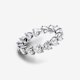 thumbnail image 3 of Pandora Anillo de Eternidad 193103C01-52 con Fila de Corazones - Talla 52, 3 of 5