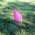 thumbnail image 2 of GFDYREE FPG15100 2-Inch by 3-Inch Marking Flags with 15-Inch Wire Staffs, Pink 100-Pack, 2 of 7