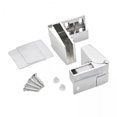 thumbnail image 1 of Bisagra de puerta,Bisagra de puerta de vidrio Exhibidor de gabinete montado lateralmente,Accesorios de abrazadera Bisagras de gabinete de cocina,Bisagras de armario de aleación de zinc, 1 of 4