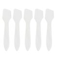 thumbnail image 2 of 50pcs DIY Cosmetic Spatula Scoop Beauty Tools Facial Cream Dispenser Mask Spatula Makeup Mask Spatula Plastic Spoon (Transparent Mask Stick), 2 of 3