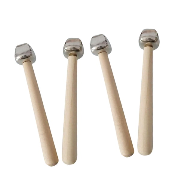 Sonajeros de madera Sonajero de Bebé, Instrumento Musical de Percusión para Niños, Juguetes para Niños, Cumpleaños Magideal Sonajeros de madera