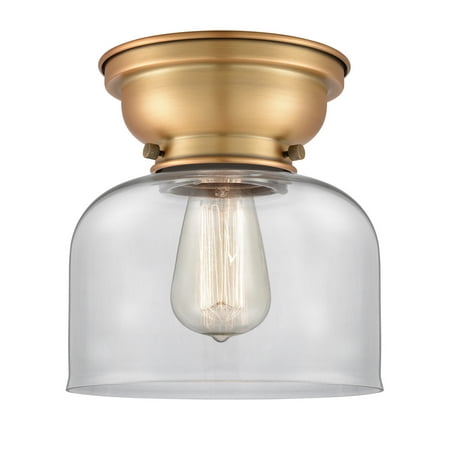 

Innovations 623-1F-BB-G72-LED Large Bell 1 Light 8 inch Flush Mount Brushed Brass