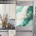 thumbnail image 5 of WOBOGO Gilt Green Pattern Magnetic Dishwasher Sticker Personalized DIY Beautiful and Practical Home Kitchen Decorations23×16in., 5 of 6