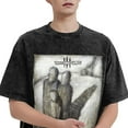 thumbnail image 4 of Three Days Grace Shirt Men Women Vintage Oversized T Shirt Summer Round Neck Short Sleeve Stylish Graphic Tee Retro Top Unisex T-Shirts, 4 of 5
