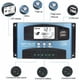 thumbnail image 4 of Regulador de batería monobloque de 30 A a 100 A para paneles solares, gestión de energía eficiente, controlador de carga solar MPPT con pantalla LCD, 4 of 5