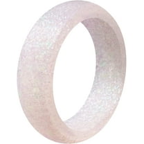 QALO Women's Pixie Dust Classic Silicone Ring Size 06