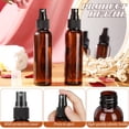 thumbnail image 3 of Botellas de aerosol Nuogo de 120 ml (paquete de 90), perfume reutilizable de color ámbar, 3 of 7