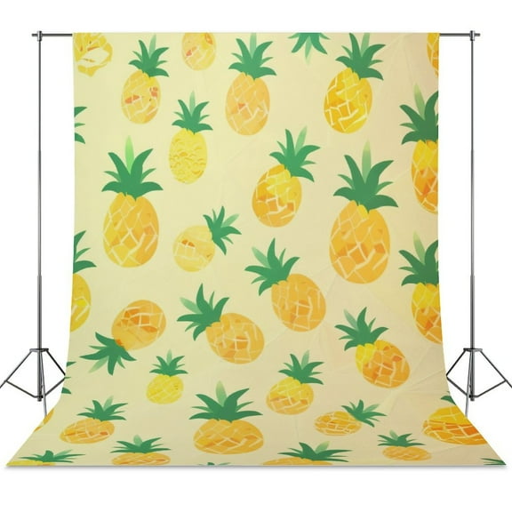 Lunarable Pineapple Backdrops for Photography for Party Backdrop Wedding Backdrop Background Picture