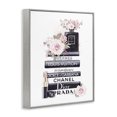 thumbnail image 3 of Stupell Industries Shabby Chic Pink Roses and Toiletries Fashion Glam Bookstack Gray Framed Giclee Art, 16 x 20, by Ros Ruseva, 3 of 8