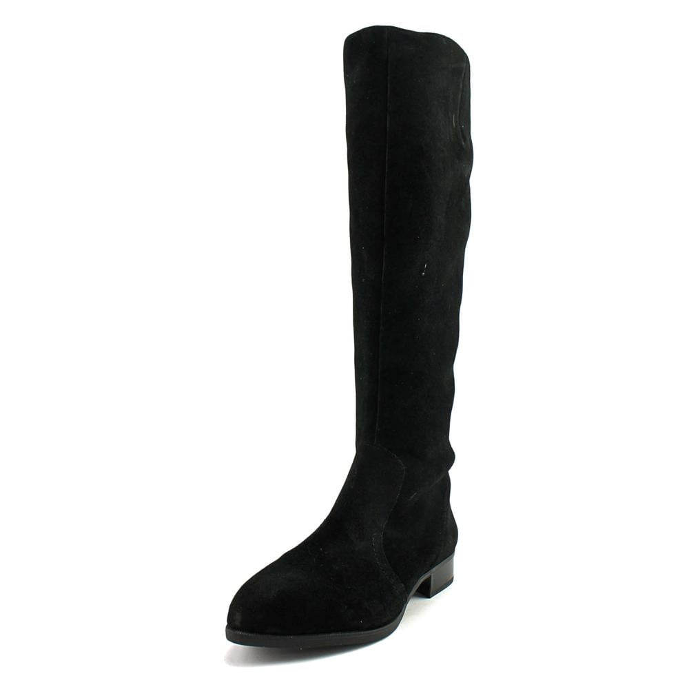 Nine West - Nine West Nicolah Women Pointed Toe Suede Black Knee High ...