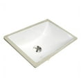 thumbnail image 2 of Nantucket Sinks 16 x 11 Inch Vitreous China Ceramic Bathroom Sink, White, 2 of 8