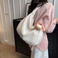 thumbnail image 4 of Bandolera Gran Capacidad Estudiante Nylon Moda Japonesa Crossbody Blanco Wdftyju Para Estrenar, 4 of 5