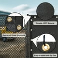 thumbnail image 3 of Artpuch  Black Fence Privacy Screen Windscreen Shade Fabric Cloth HDPE, 90% Visibility Blockage, customizable 6x288 FT, 3 of 5
