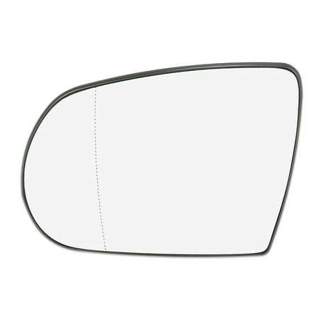 Unique Bargains Car Rearview Mirror Glass with Backing Plate Heated Left Side