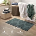 thumbnail image 5 of Martex Restore Fern Cotton Bath Rug, 20" x 32", Jade, 5 of 7
