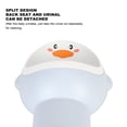 thumbnail image 4 of Orinal de entrenamiento para orinar diseño dividido orinal de entrenamiento seguro para ir al baño forma linda para niños pequeños ANGGREK Otros, 4 of 8