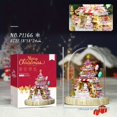 thumbnail image 5 of Christmas Series Of Building Blocks, Assembled Toy With Led Lights String Luminous Christmas Tree Castle Tree House Music Box, Holiday Gift, 5 of 5