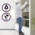 thumbnail image 4 of Sorfey 1-Step Folding Step Ladder Aluminum Foldable Step Stool Step Platform, 4 of 5