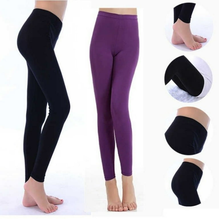 Thin long johns women s non pilling tight fitting close fitting cotton padded pants underpants warm pants leggings Walmart