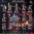 thumbnail image 4 of Espadas de hechizos y objetos encantados Wildspire de DND Miniatures, 28 mm, 4 of 8