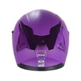 thumbnail image 2 of Casco Integral DOT Racer Morado Mate M, 2 of 5