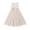Beige, variant on Flower Girls Lace Bridesmaid Dress Princess Elegant Tulle Long A Line Dresses Pageant Wedding Party Ball Gown,Color:Beige
