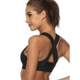 thumbnail image 1 of Women's High Impact Workout Running Support Underwire Sports Bras Seamless Yoga Bra, 1 of 7