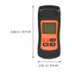thumbnail image 3 of Probador de humedad de madera digital Medidor de humedad de papel Detector de humedad de pared (negro), 3 of 6